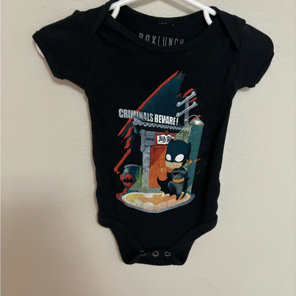 Box lunch Batman onesie